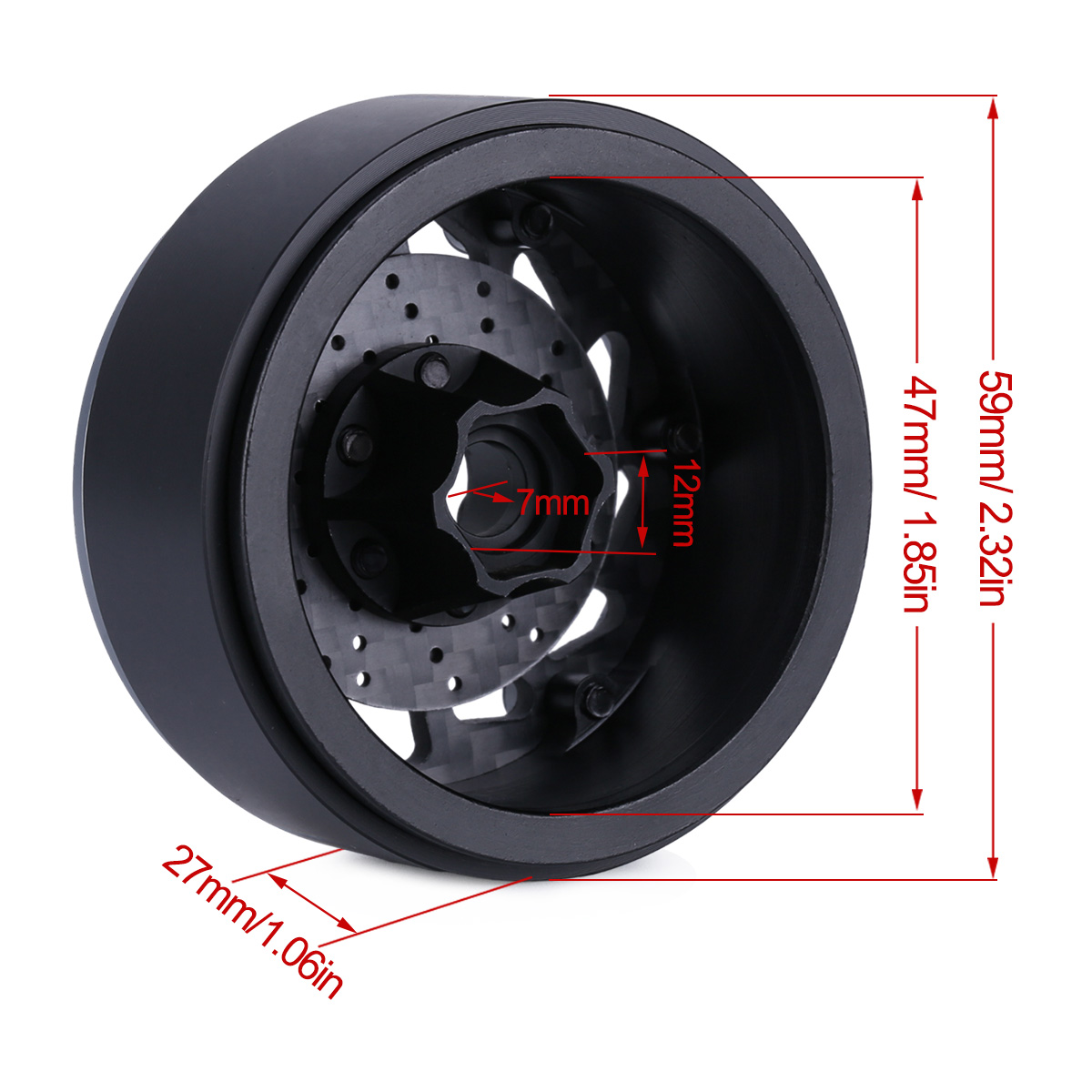 1.9인치 경량 카본 파이버 휠 림 브레이크 로터 포함 - Brake Rotor 리뷰 및 가격