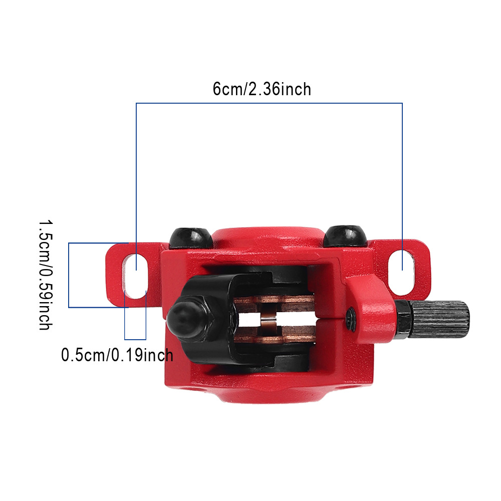 전기 스쿠터용 디스크 브레이크 캘리퍼(빨간색) - MA - Front Rear Brake Caliper Bracket Kit 리뷰 및 가격