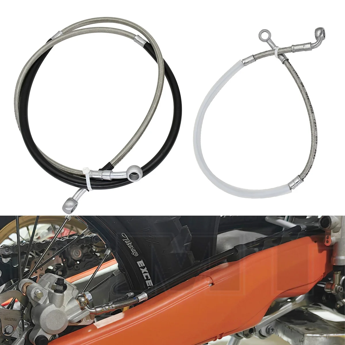 오토바이 전방 또는 후방 브레이크 오일 호스 KTM 1 - Motorcycle Brake Cable 리뷰 및 가격