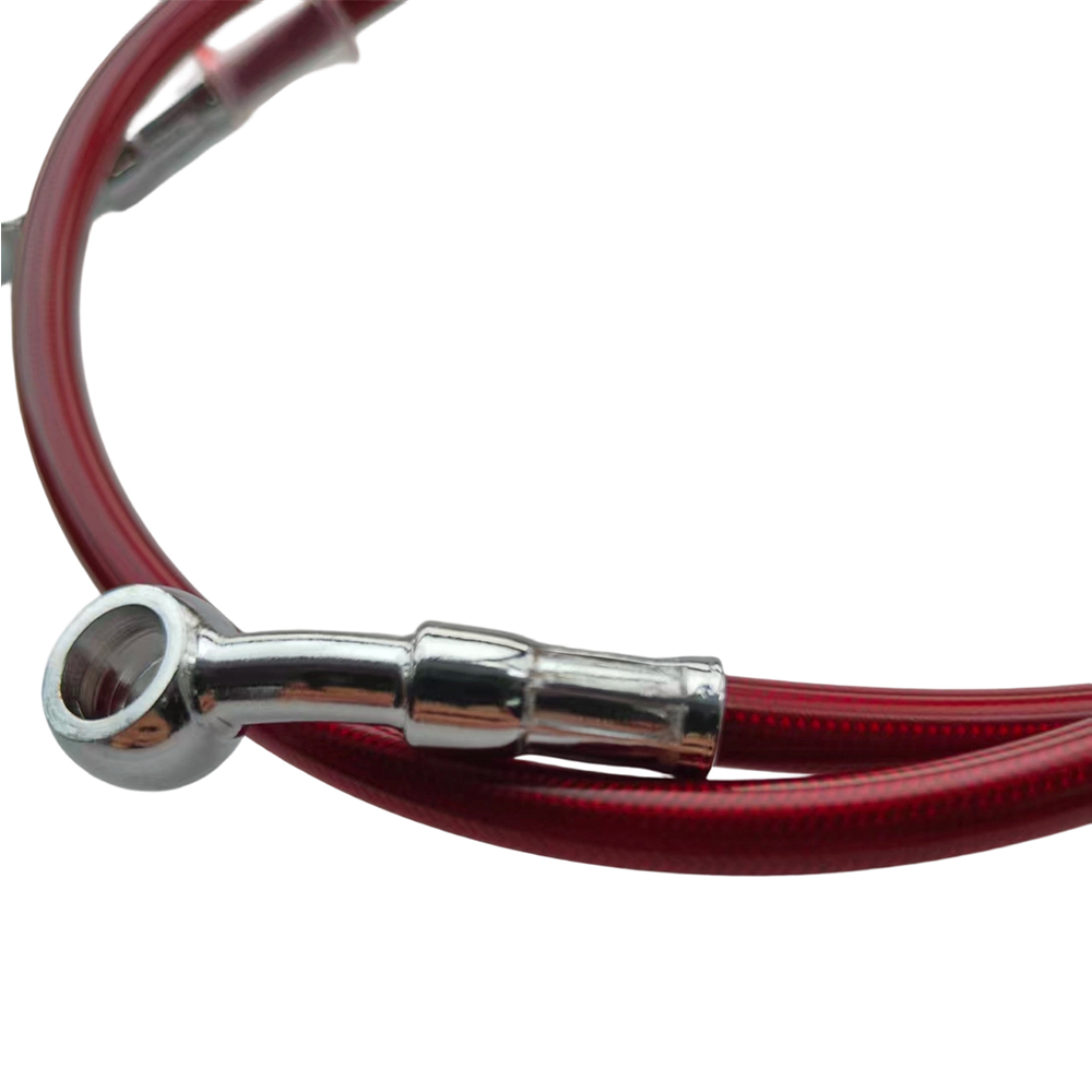 28-28 레드 유니버설 오토바이 유압 브레이크 라인  - Motorcycle Brake Cable 리뷰 및 가격